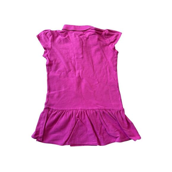 MASTERS Collection Girls Hot pink Polo Dress, Masters LOGO; size 6X-7; GOLF - Picture 2 of 6